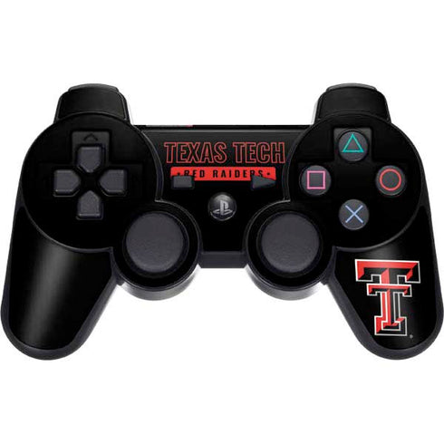 Texas Tech University TT Red Raiders PS3 Dual Shock wireless controller Skin