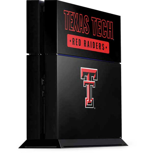 Texas Tech University TT Red Raiders PS4 Console Skin