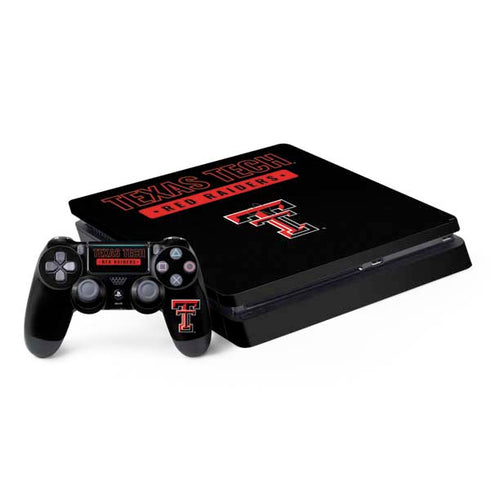 Texas Tech University TT Red Raiders PS4 Slim Bundle Skin