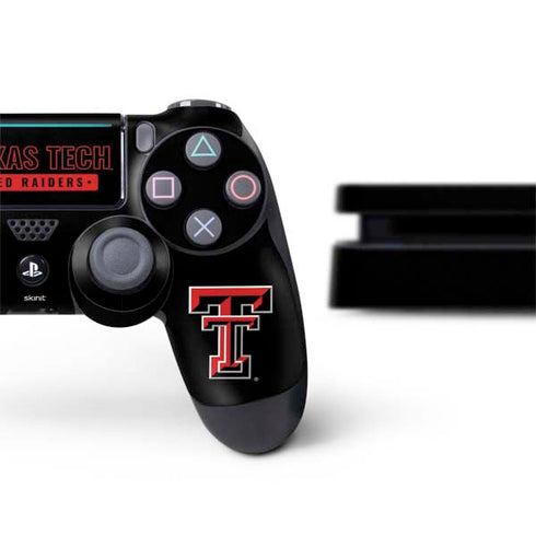 Texas Tech University TT Red Raiders PS4 Slim Bundle Skin