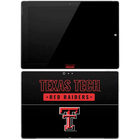 Texas Tech University TT Red Raiders Surface Pro 3 Skin