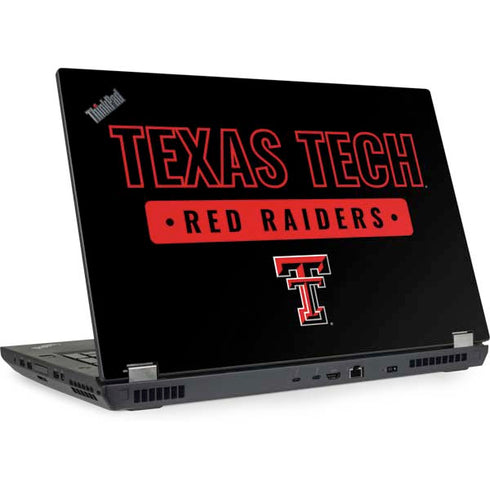 Texas Tech University TT Red Raiders Lenovo ThinkPad Skin