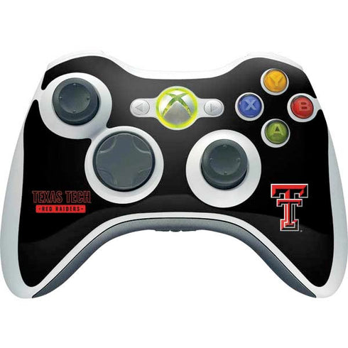 Texas Tech University TT Red Raiders Xbox 360 Wireless Controller Skin