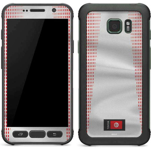 Tunisia Soccer Flag Galaxy S7 Active Skin