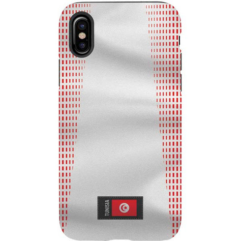 Tunisia Soccer Flag iPhone X Pro Case