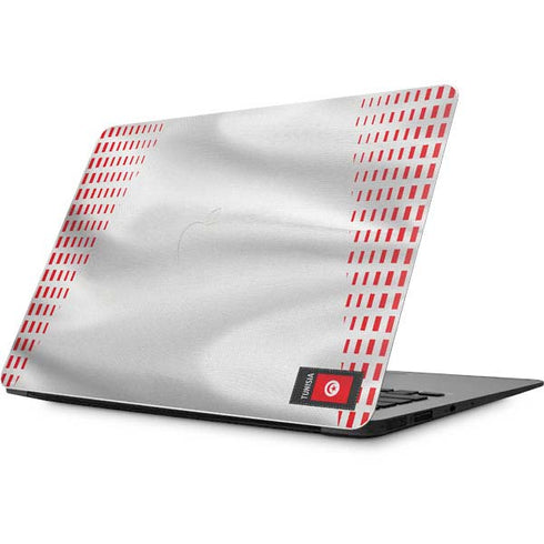 Tunisia Soccer Flag Apple MacBook Skin