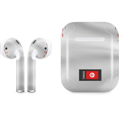 Tunisia Soccer Flag Apple AirPods Skin