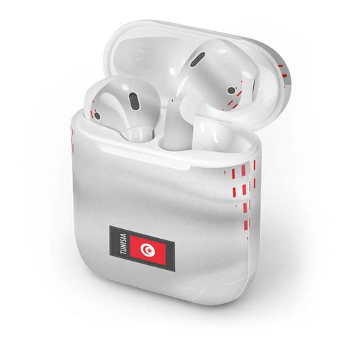 Tunisia Soccer Flag Apple AirPods Skin