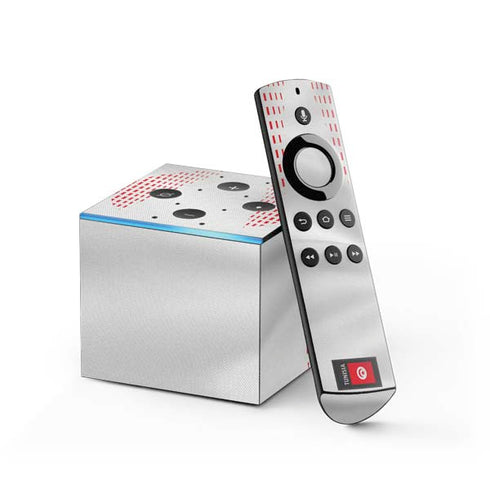 Tunisia Soccer Flag Fire TV Cube Skin