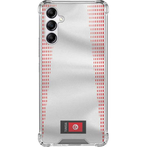 Tunisia Soccer Flag Galaxy A14 5G Clear Case