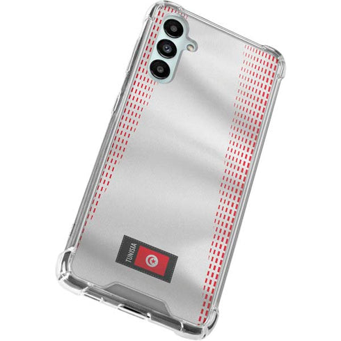 Tunisia Soccer Flag Galaxy A14 5G Clear Case