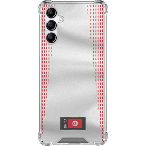 Tunisia Soccer Flag Galaxy A15 5G Clear Case
