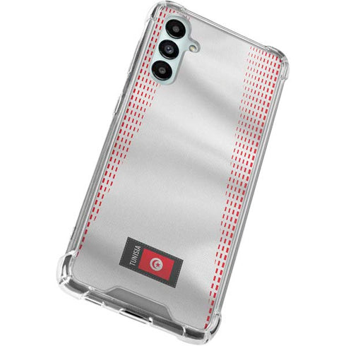 Tunisia Soccer Flag Galaxy A15 5G Clear Case