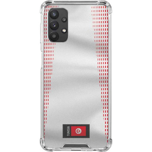 Tunisia Soccer Flag Galaxy A32 5G Clear Case