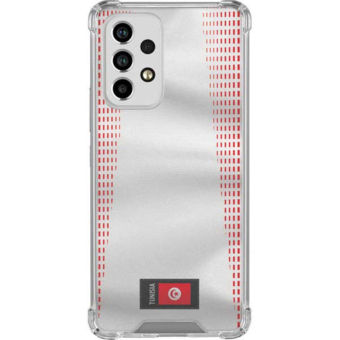 Tunisia Soccer Flag Galaxy A33 5G Clear Case