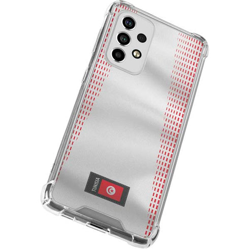 Tunisia Soccer Flag Galaxy A33 5G Clear Case