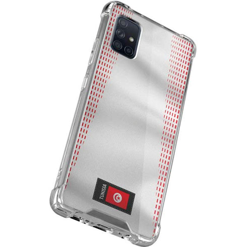 Tunisia Soccer Flag Galaxy A51 5G Clear Case