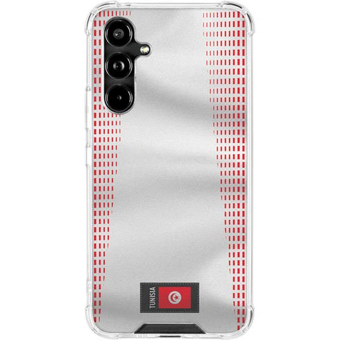 Tunisia Soccer Flag Galaxy A54 5G Clear Case