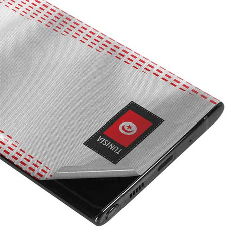Tunisia Soccer Flag Galaxy Note 10 Skin