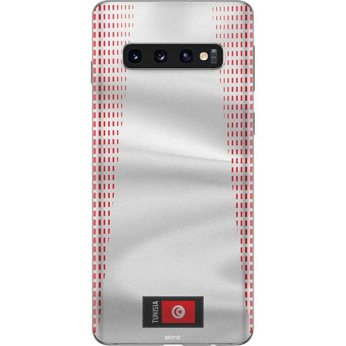 Tunisia Soccer Flag Galaxy S10 Skin