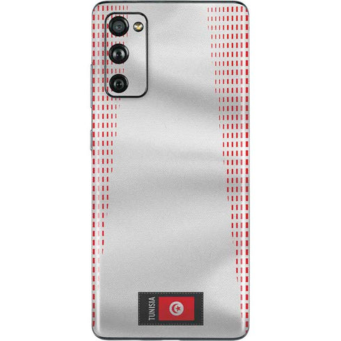 Tunisia Soccer Flag Galaxy S20 Fan Edition Skin