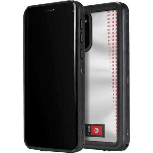 Tunisia Soccer Flag Galaxy S20 Plus Waterproof Case