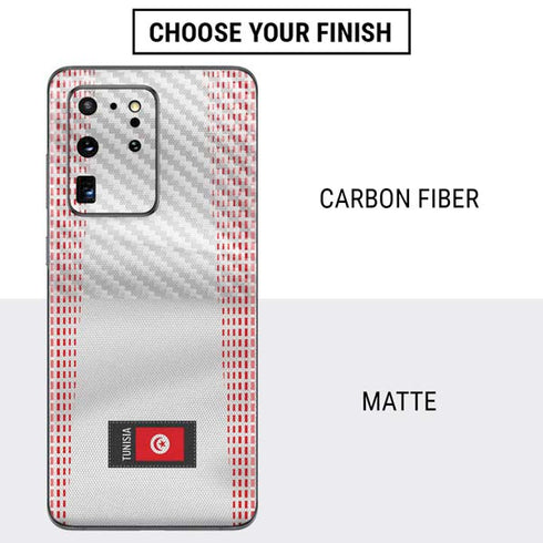Tunisia Soccer Flag Galaxy S20 Ultra 5G Skin