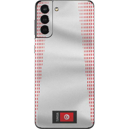 Tunisia Soccer Flag Galaxy S21 Plus 5G Skin