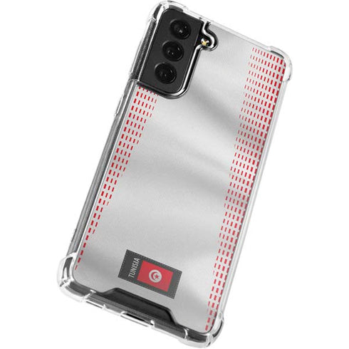 Tunisia Soccer Flag Galaxy S22 Clear Case
