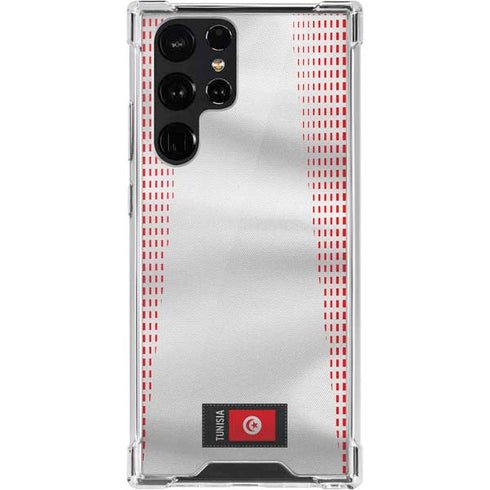 Tunisia Soccer Flag Galaxy S22 Ultra Clear Case