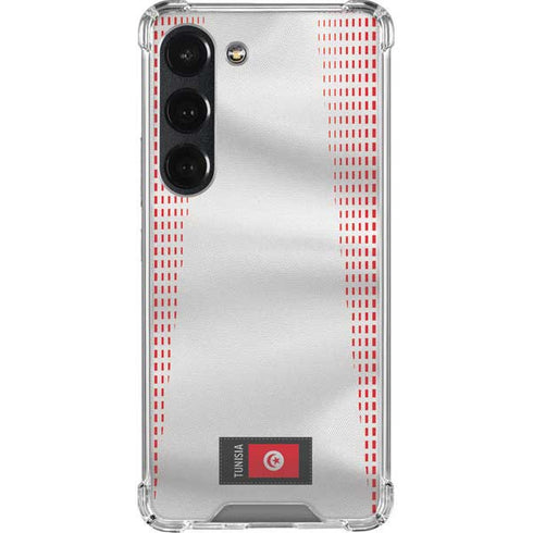 Tunisia Soccer Flag Galaxy S23 Clear Case