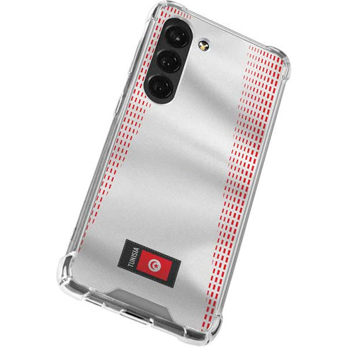Tunisia Soccer Flag Galaxy S23 Clear Case
