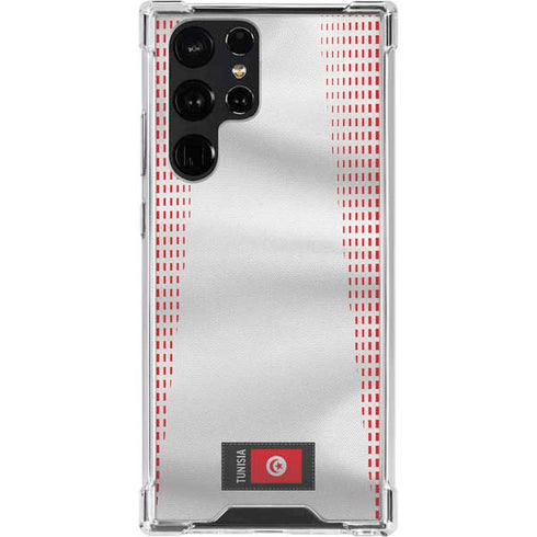 Tunisia Soccer Flag Galaxy S23 Ultra Clear Case