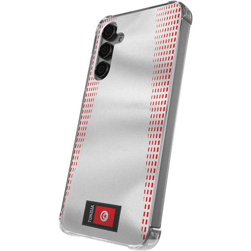Tunisia Soccer Flag Galaxy S24 Plus Clear Case
