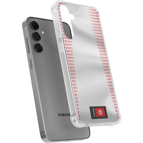 Tunisia Soccer Flag Galaxy S24 Plus Clear Case