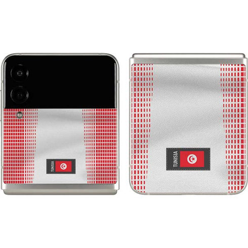Tunisia Soccer Flag Galaxy Z Flip3 5G Skin