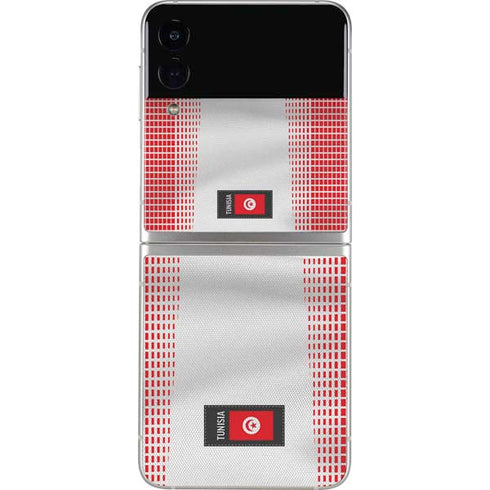 Tunisia Soccer Flag Galaxy Z Flip3 5G Skin