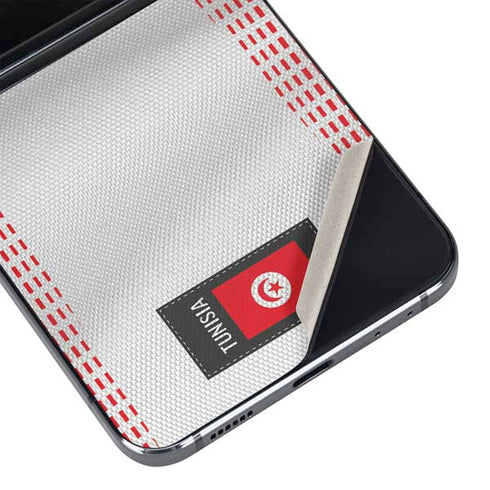 Tunisia Soccer Flag Galaxy Z Flip5 5G Skin