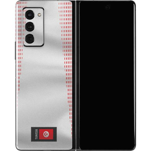 Tunisia Soccer Flag Galaxy Z Fold2 5G Skin