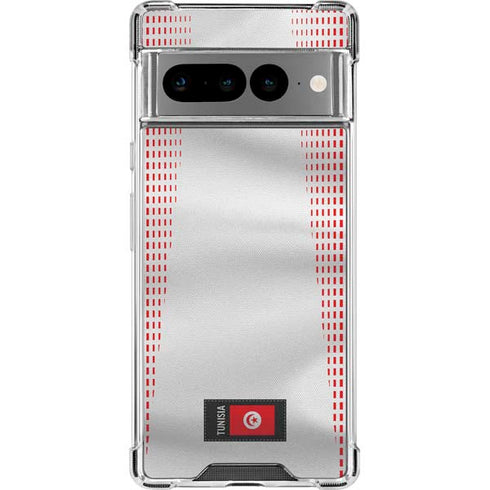 Tunisia Soccer Flag Google Pixel 7 Pro Clear Case