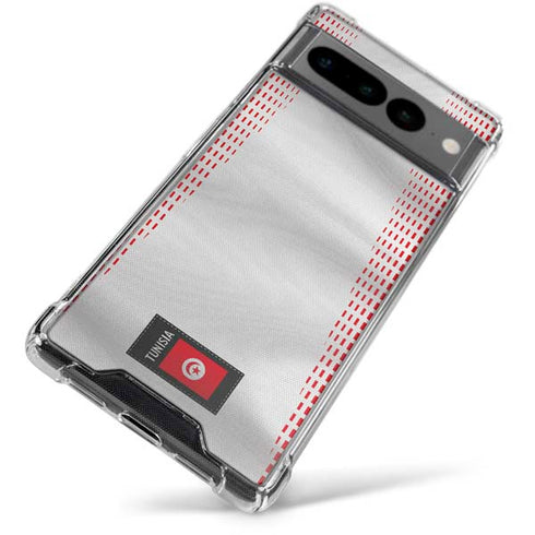 Tunisia Soccer Flag Google Pixel 7 Pro Clear Case
