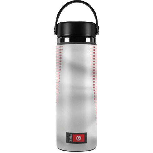 Tunisia Soccer Flag Hydro Flask 20oz Wide Mouth Skin