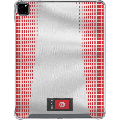 Tunisia Soccer Flag iPad Pro 12.9in (2020) Clear Case