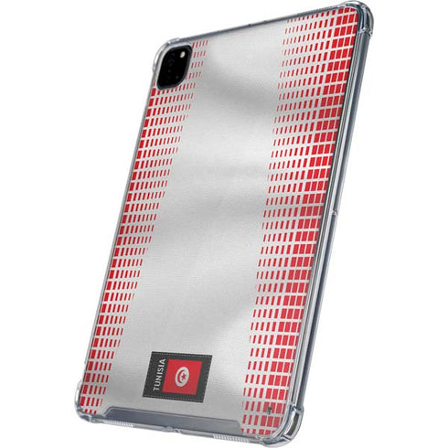 Tunisia Soccer Flag iPad Pro 12.9in (2020) Clear Case