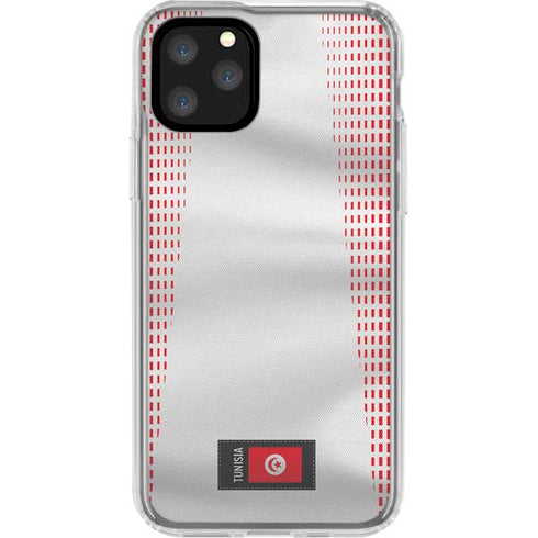 Tunisia Soccer Flag iPhone 11 Pro Clear Case