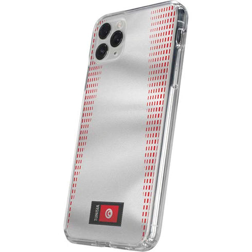Tunisia Soccer Flag iPhone 11 Pro Clear Case