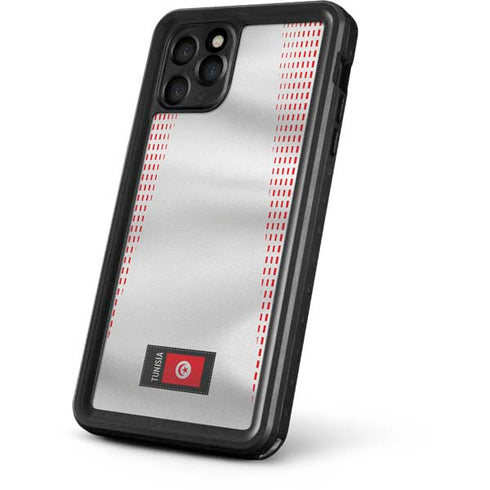 Tunisia Soccer Flag iPhone 11 Pro Max Waterproof Case