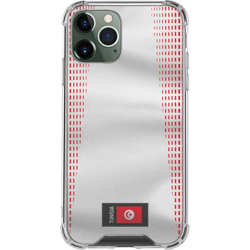 Tunisia Soccer Flag iPhone 12 Pro Max Clear Case