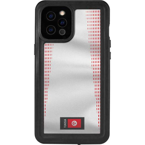 Tunisia Soccer Flag iPhone 12 Pro Max Waterproof Case