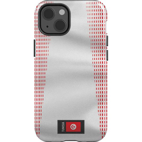 Tunisia Soccer Flag iPhone 14 Impact Case